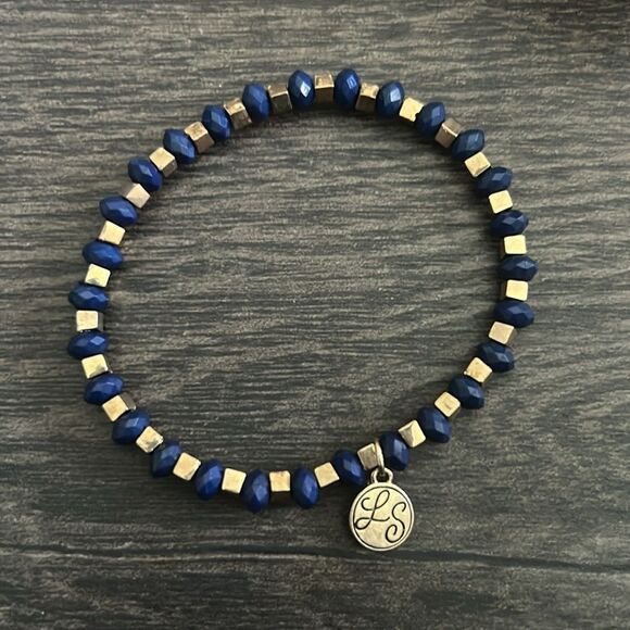 Lily Sky - 3 Piece Beaded Bracelet Set With Charms - New! - Picture 2 of 5